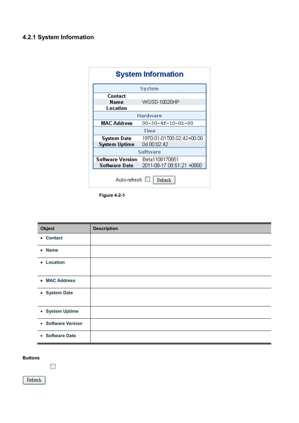 1 system information | PLANET WGSD-10020 User Manual | Page 49 / 556