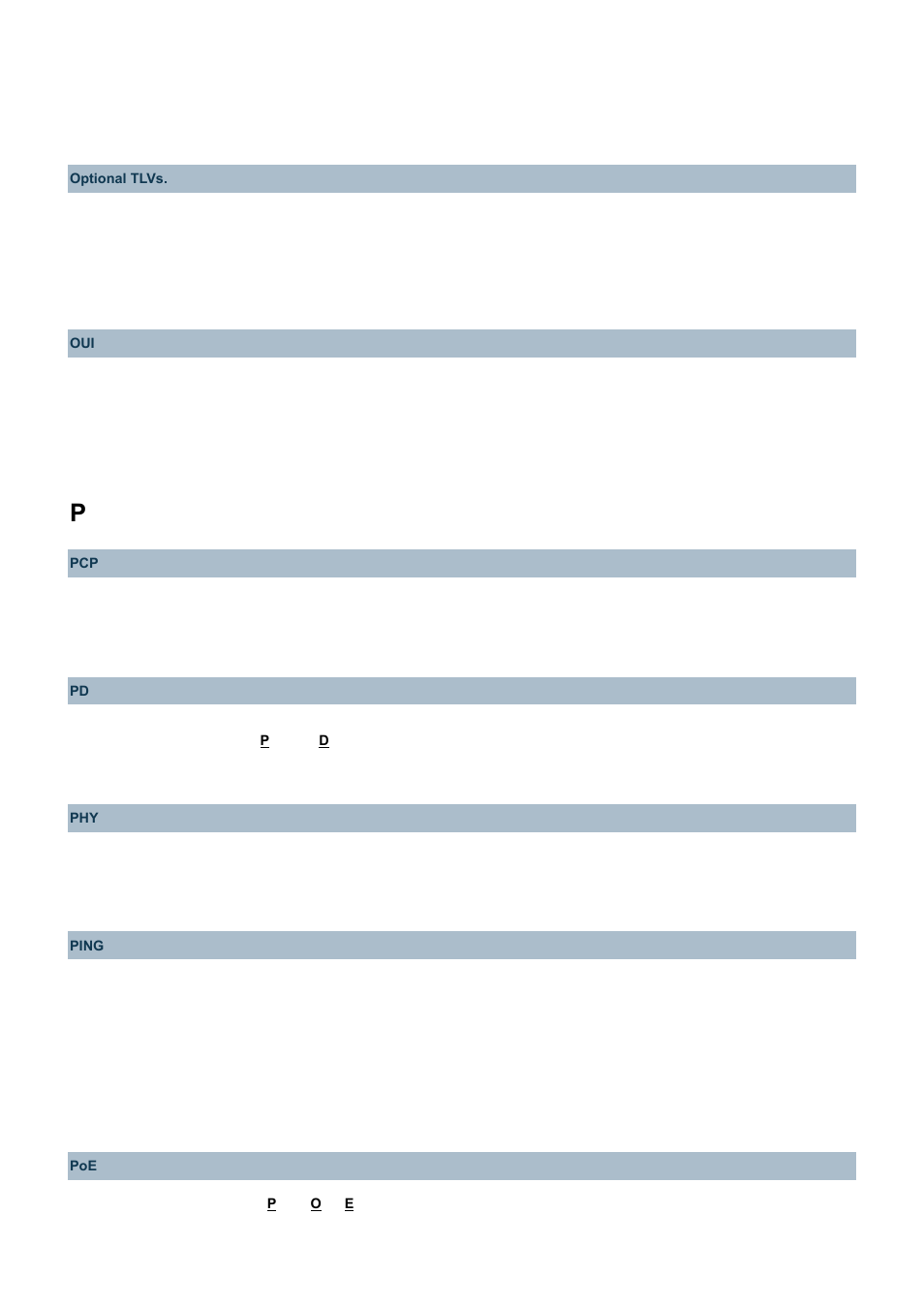 Ping | PLANET WGSD-10020 User Manual | Page 547 / 556