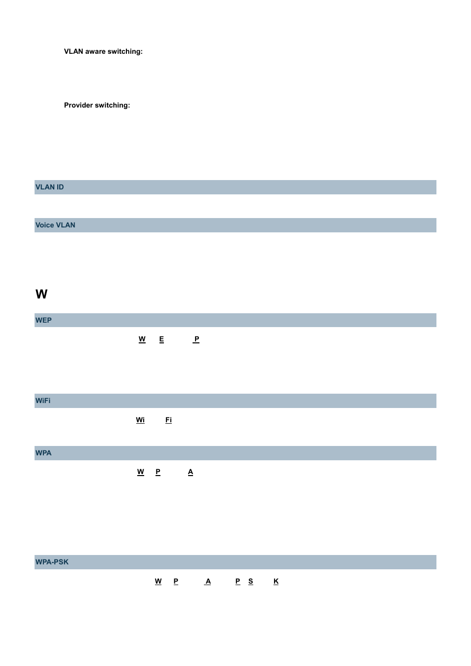 PLANET WGSD-10020 User Manual | Page 554 / 556