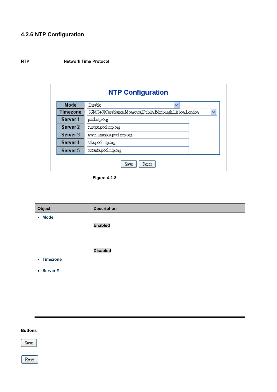 6 ntp configuration | PLANET WGSD-10020 User Manual | Page 57 / 556