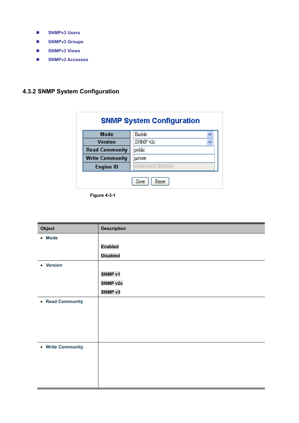 2 snmp system configuration | PLANET WGSD-10020 User Manual | Page 79 / 556