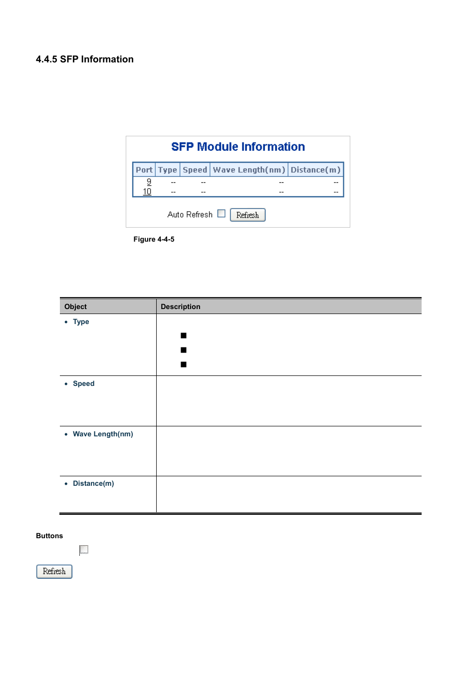 5 sfp information | PLANET WGSD-10020 User Manual | Page 95 / 556
