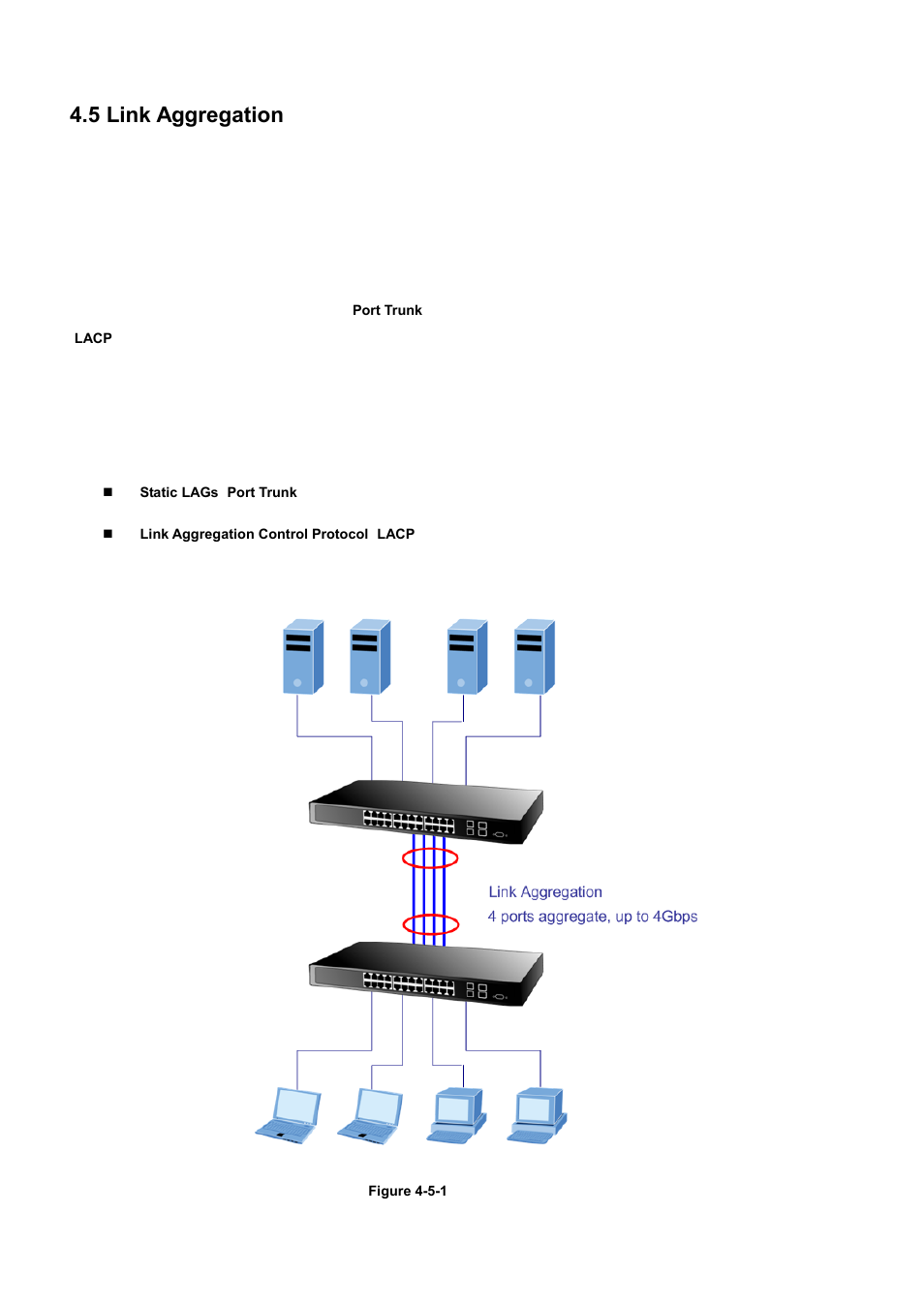 5 link aggregation | PLANET WGSD-10020 User Manual | Page 99 / 556