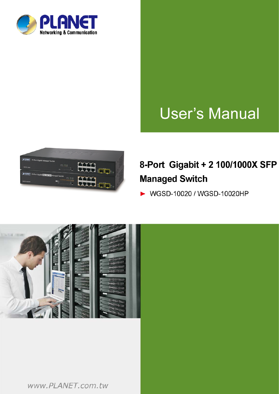 PLANET WGSD-10020 User Manual | 557 pages