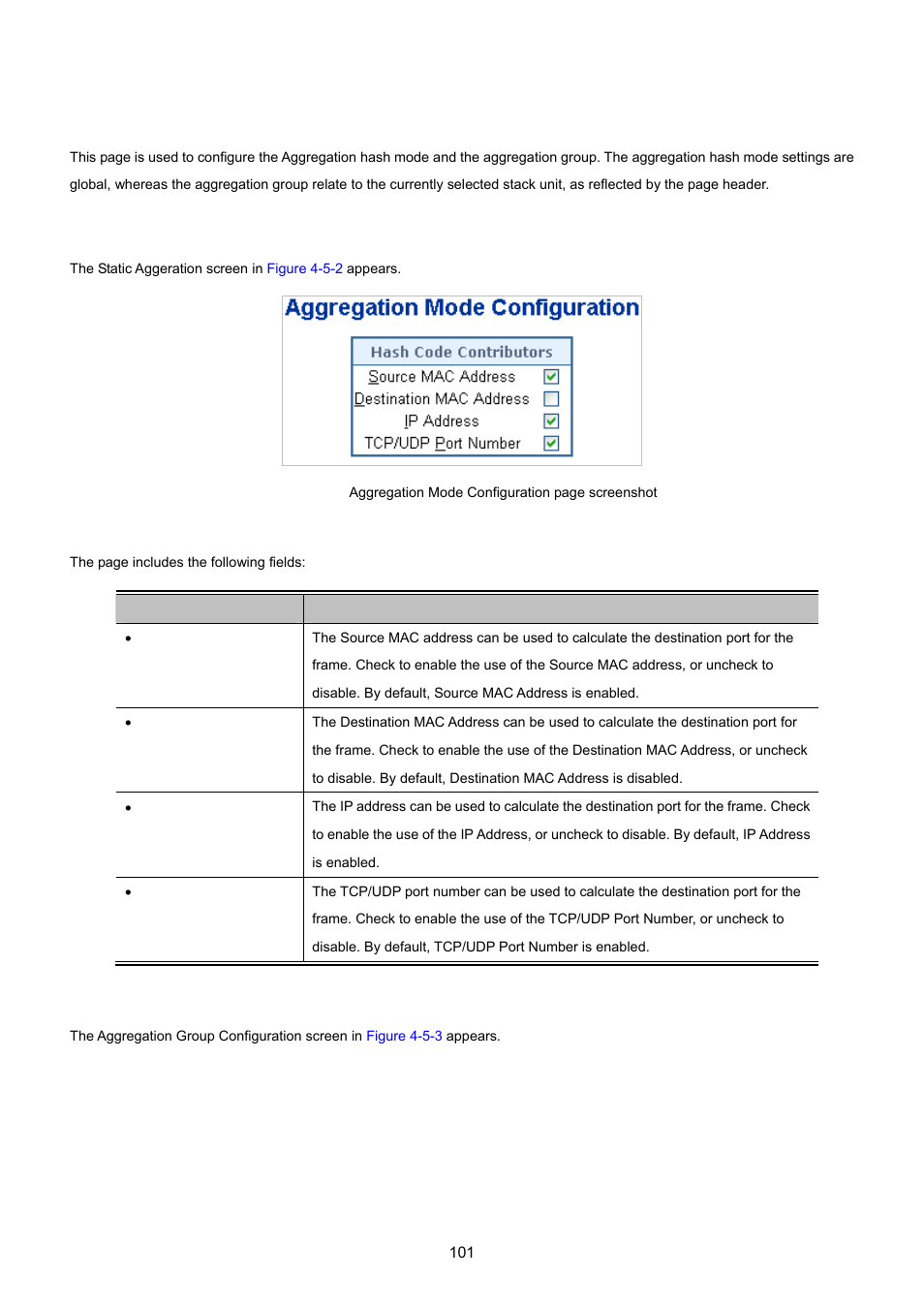 1 static aggregation | PLANET WGSD-10020 User Manual | Page 101 / 557