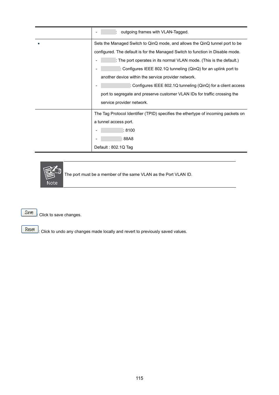 PLANET WGSD-10020 User Manual | Page 115 / 557