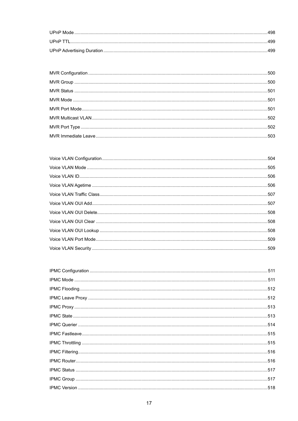 PLANET WGSD-10020 User Manual | Page 17 / 557