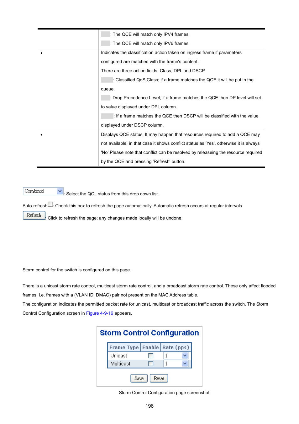 13 storm control configuration | PLANET WGSD-10020 User Manual | Page 196 / 557