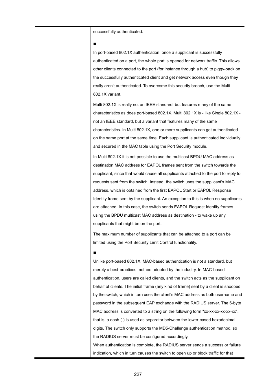 PLANET WGSD-10020 User Manual | Page 227 / 557
