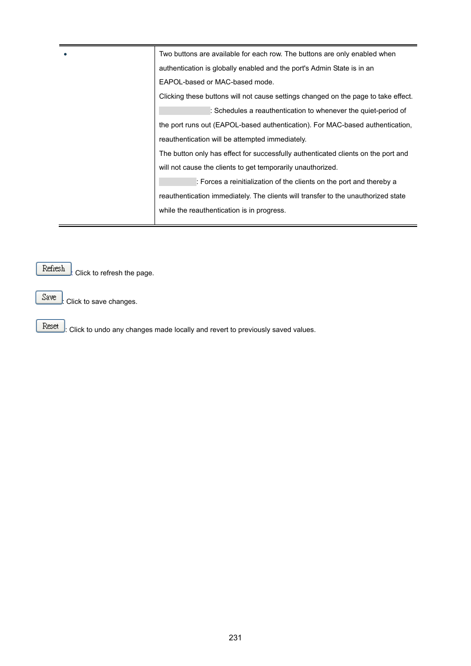 PLANET WGSD-10020 User Manual | Page 231 / 557