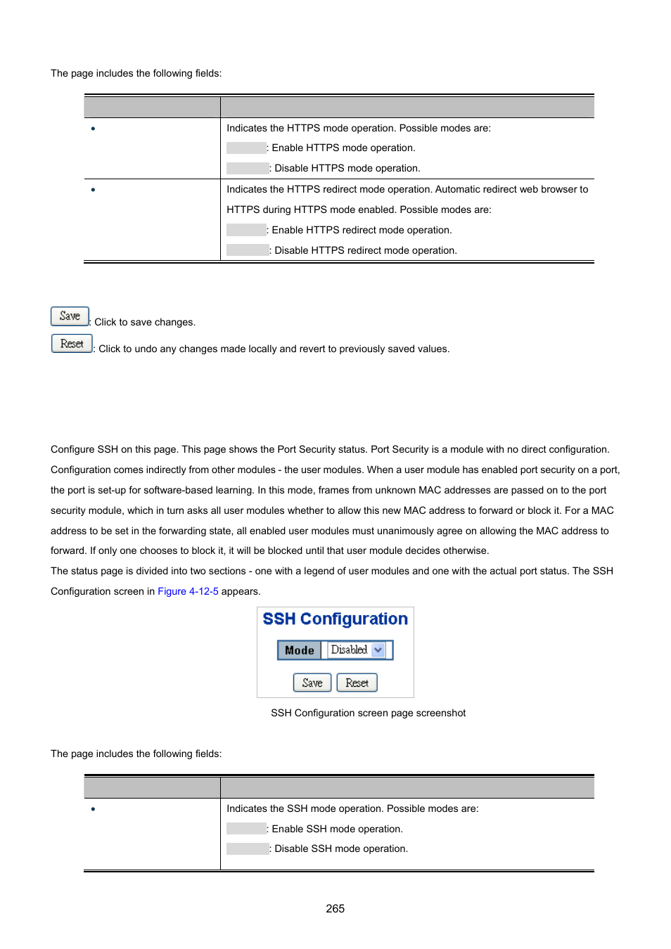 5 ssh | PLANET WGSD-10020 User Manual | Page 265 / 557