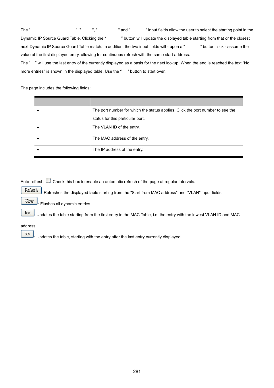 PLANET WGSD-10020 User Manual | Page 281 / 557