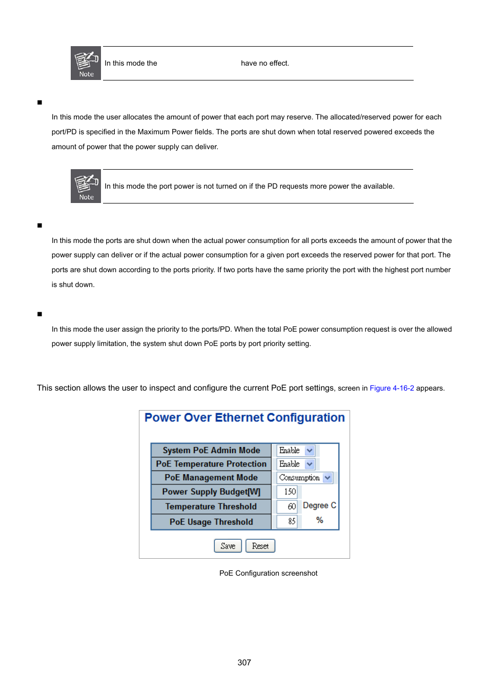 PLANET WGSD-10020 User Manual | Page 307 / 557