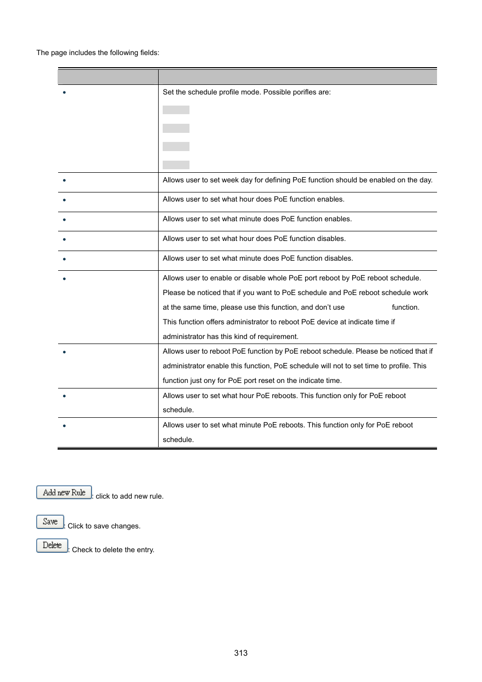 PLANET WGSD-10020 User Manual | Page 313 / 557