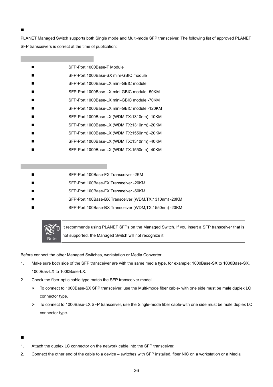 PLANET WGSD-10020 User Manual | Page 36 / 557