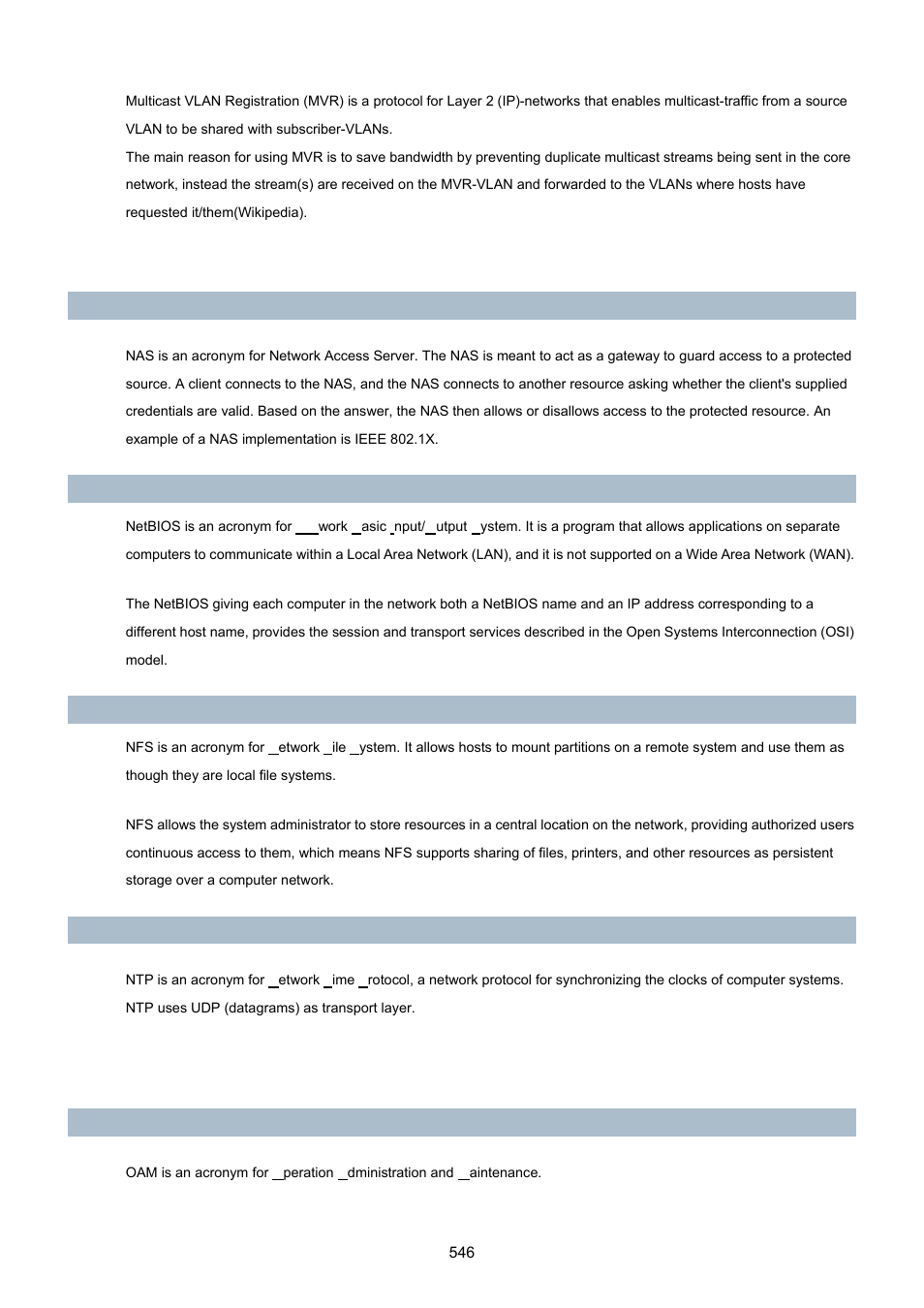 PLANET WGSD-10020 User Manual | Page 546 / 557
