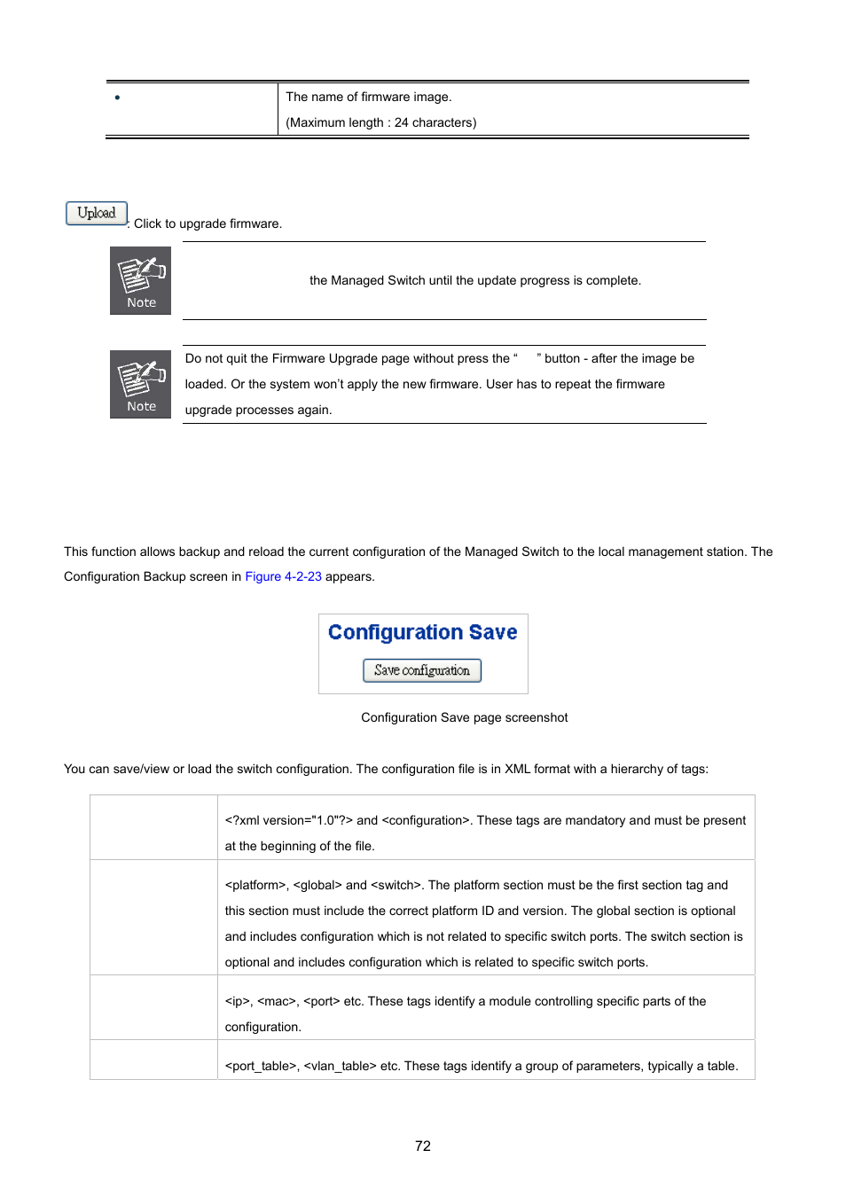 19 configuration backup | PLANET WGSD-10020 User Manual | Page 72 / 557