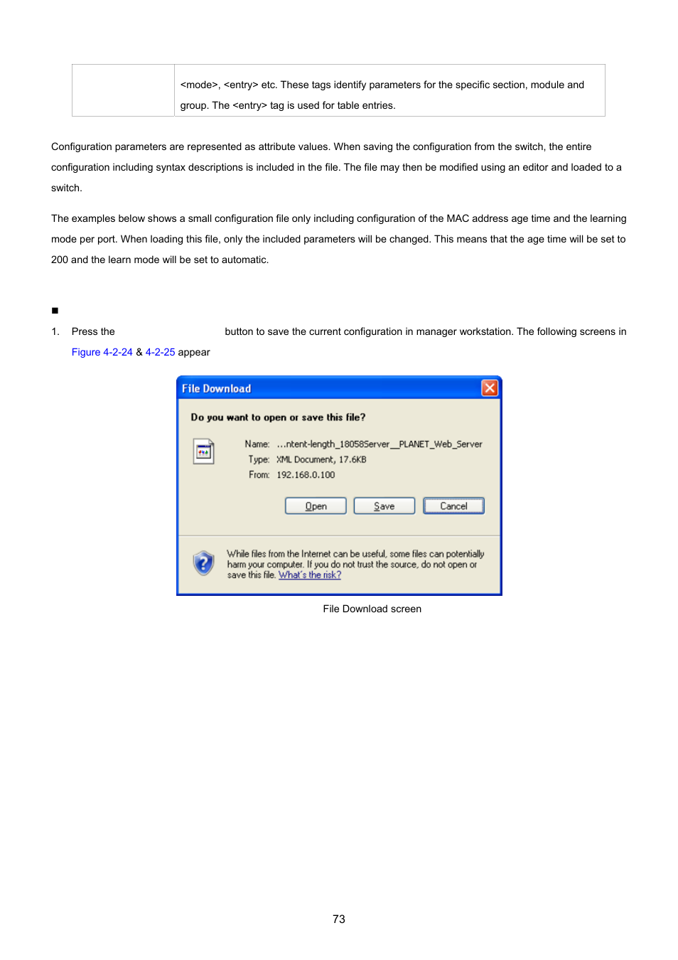 PLANET WGSD-10020 User Manual | Page 73 / 557