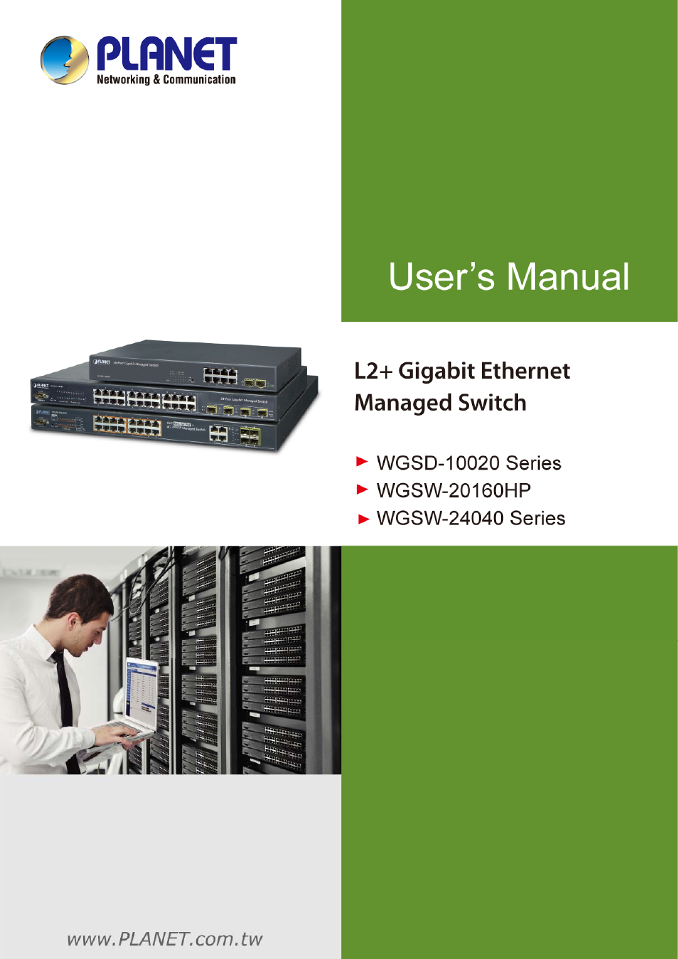 PLANET WGSD-10020 User Manual | 373 pages