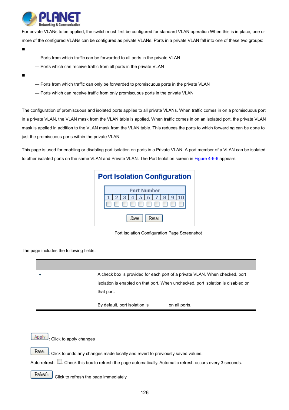 PLANET WGSD-10020 User Manual | Page 126 / 373