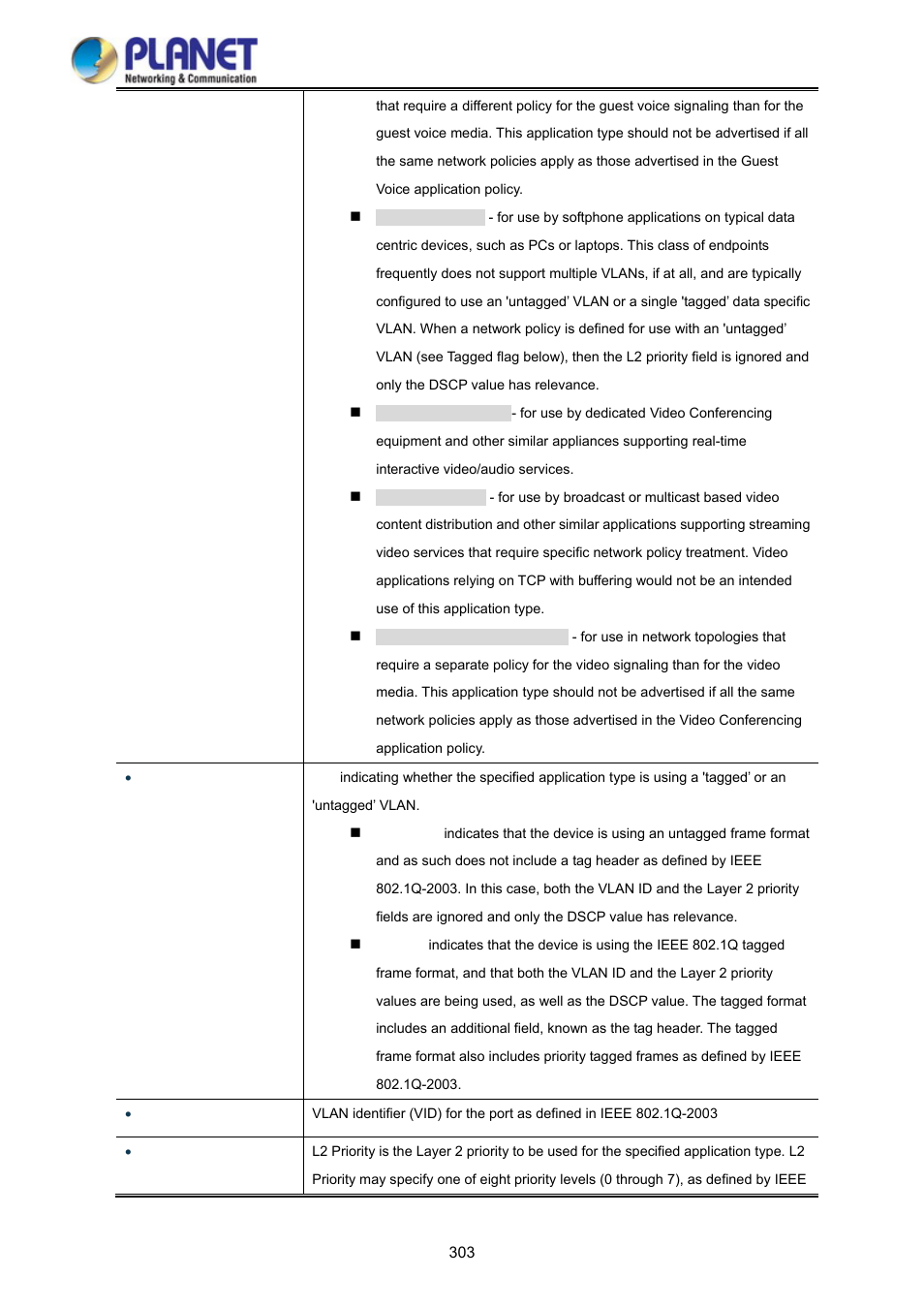 4 lldp-med neighbor | PLANET WGSD-10020 User Manual | Page 303 / 373