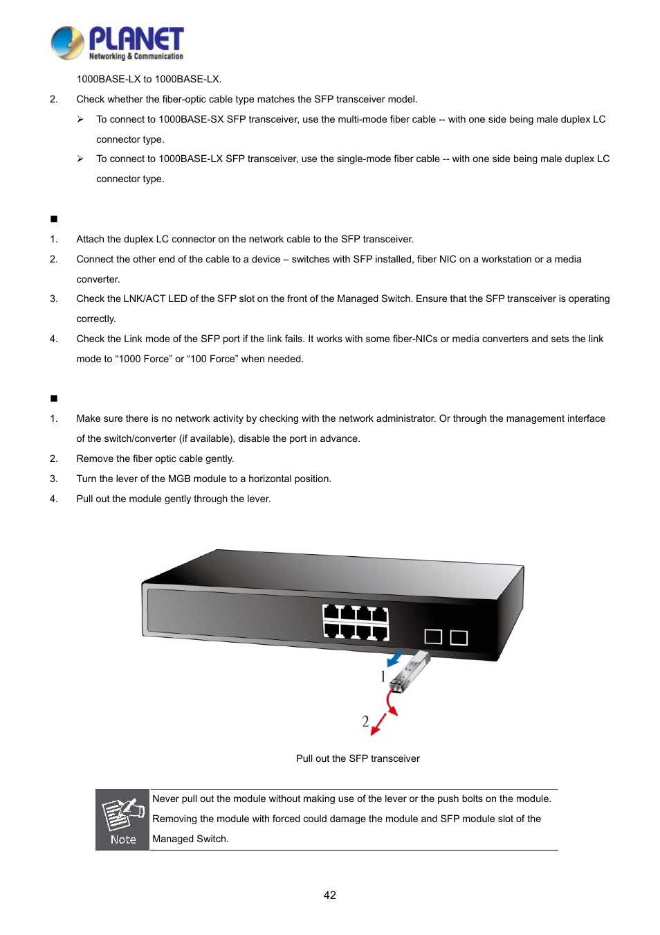 PLANET WGSD-10020 User Manual | Page 42 / 373