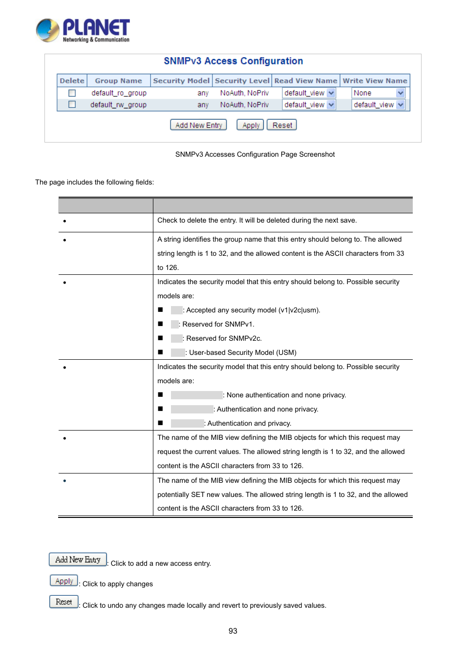 PLANET WGSD-10020 User Manual | Page 93 / 373
