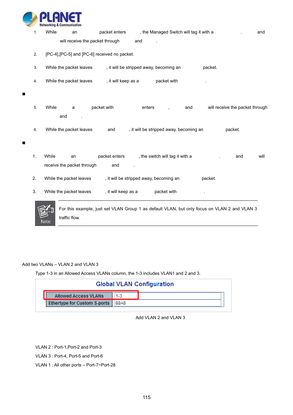 PLANET WGSD-10020HP User Manual | Page 115 / 358