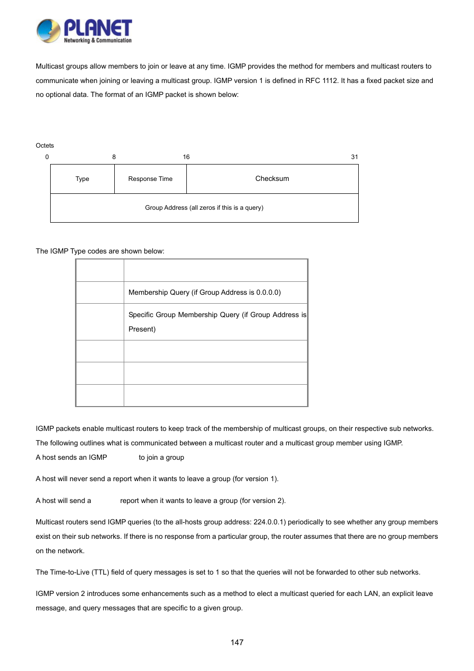 PLANET WGSD-10020HP User Manual | Page 147 / 358