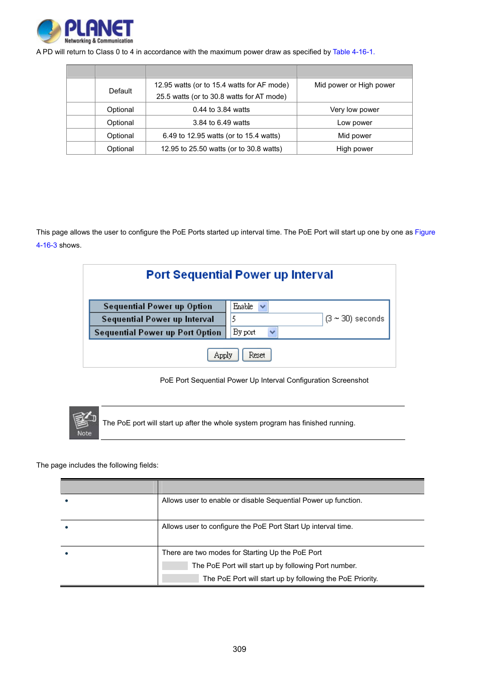 4 port sequential | PLANET WGSD-10020HP User Manual | Page 309 / 358