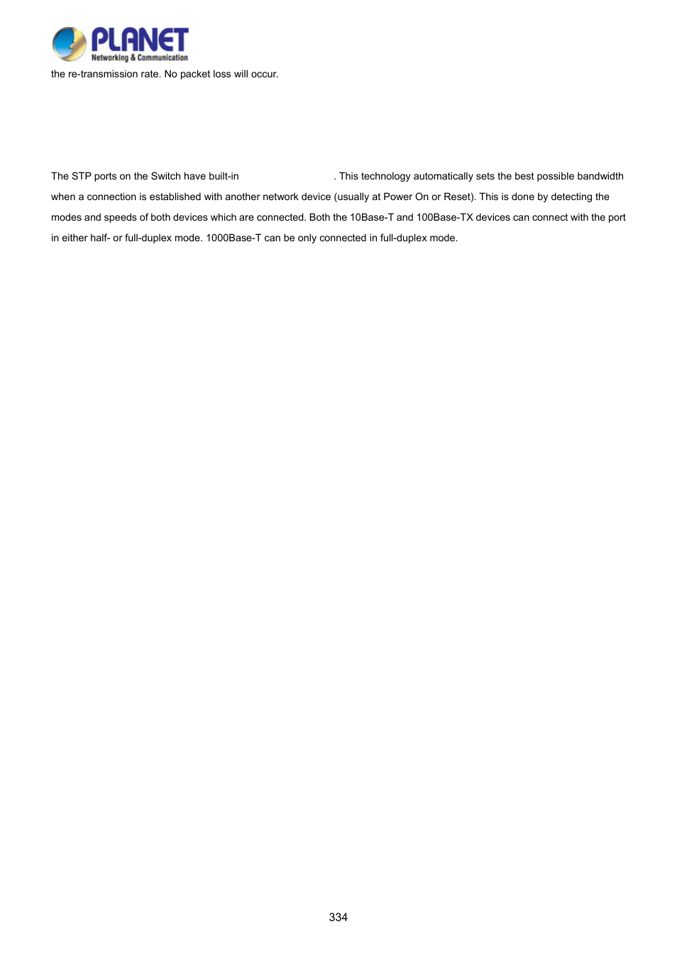 5 auto-negotiation | PLANET WGSD-10020HP User Manual | Page 334 / 358