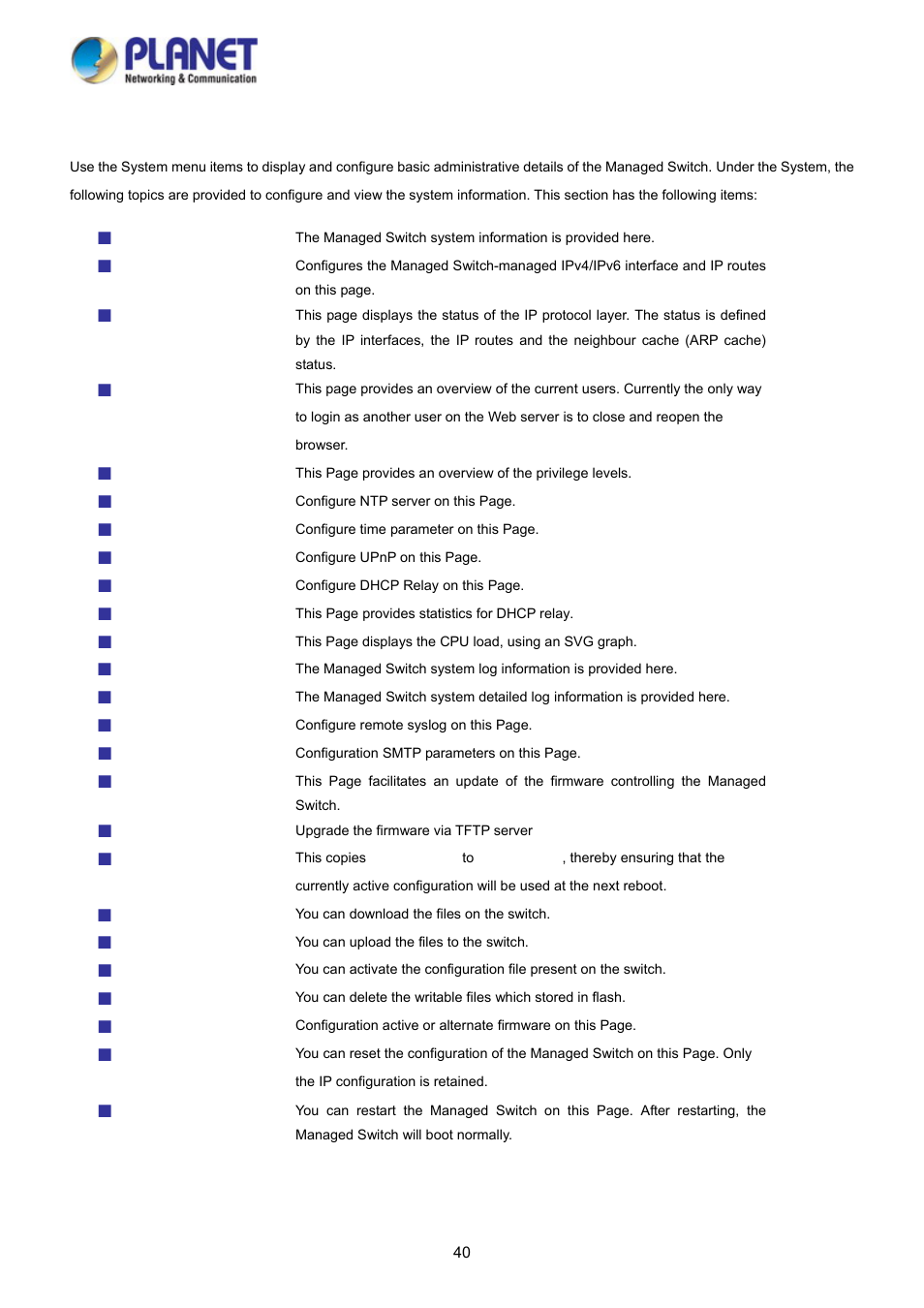 2 system | PLANET WGSD-10020HP User Manual | Page 40 / 358