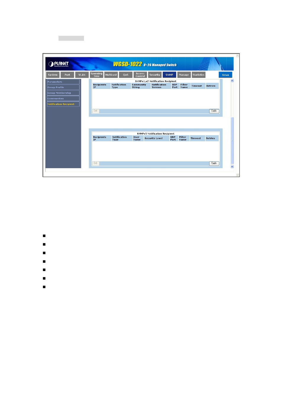 11 manage | PLANET WGSD-1022 User Manual | Page 102 / 355