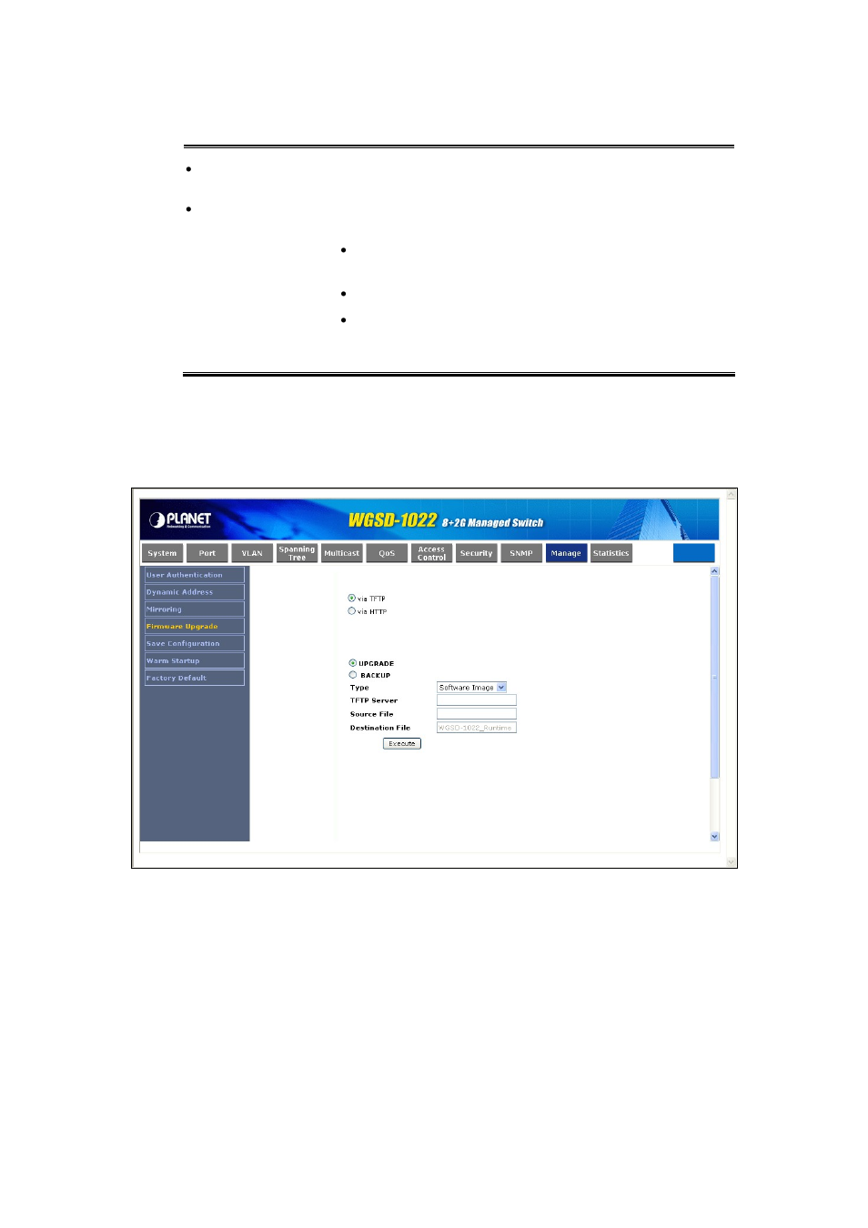 4 firmware upgrade | PLANET WGSD-1022 User Manual | Page 106 / 355