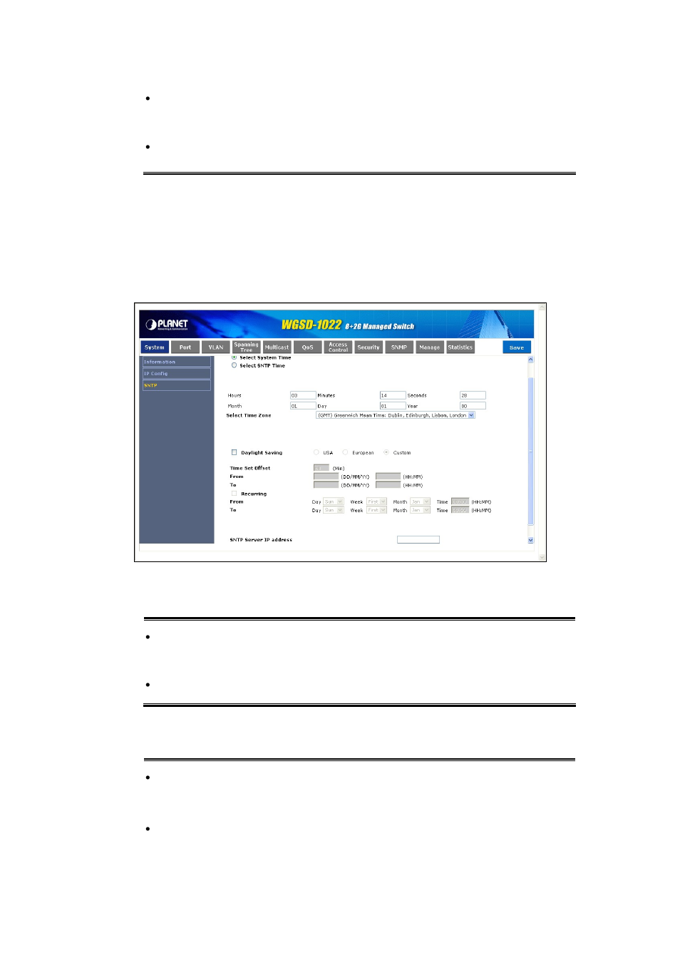 3 sntp | PLANET WGSD-1022 User Manual | Page 34 / 355