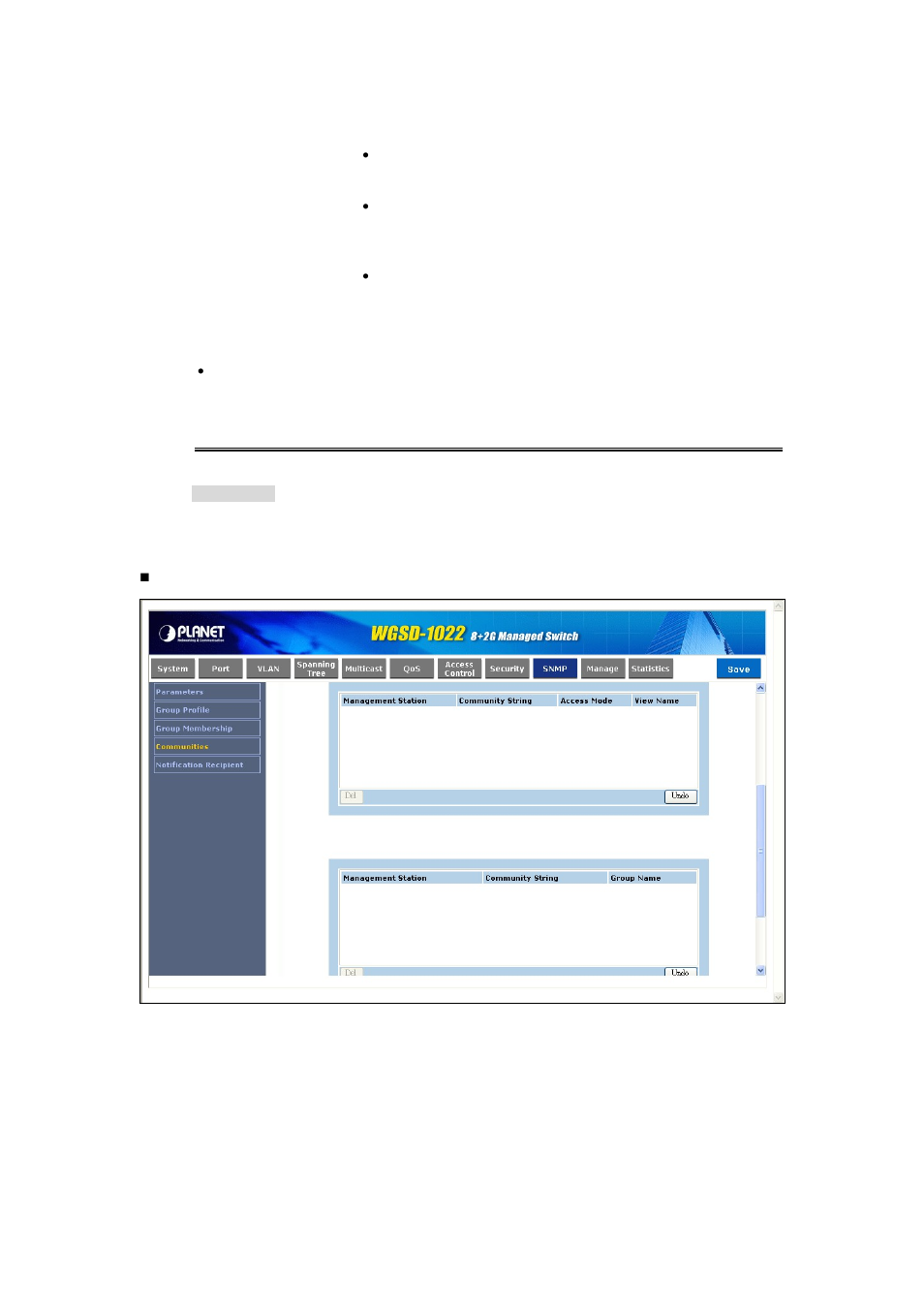 PLANET WGSD-1022 User Manual | Page 99 / 355