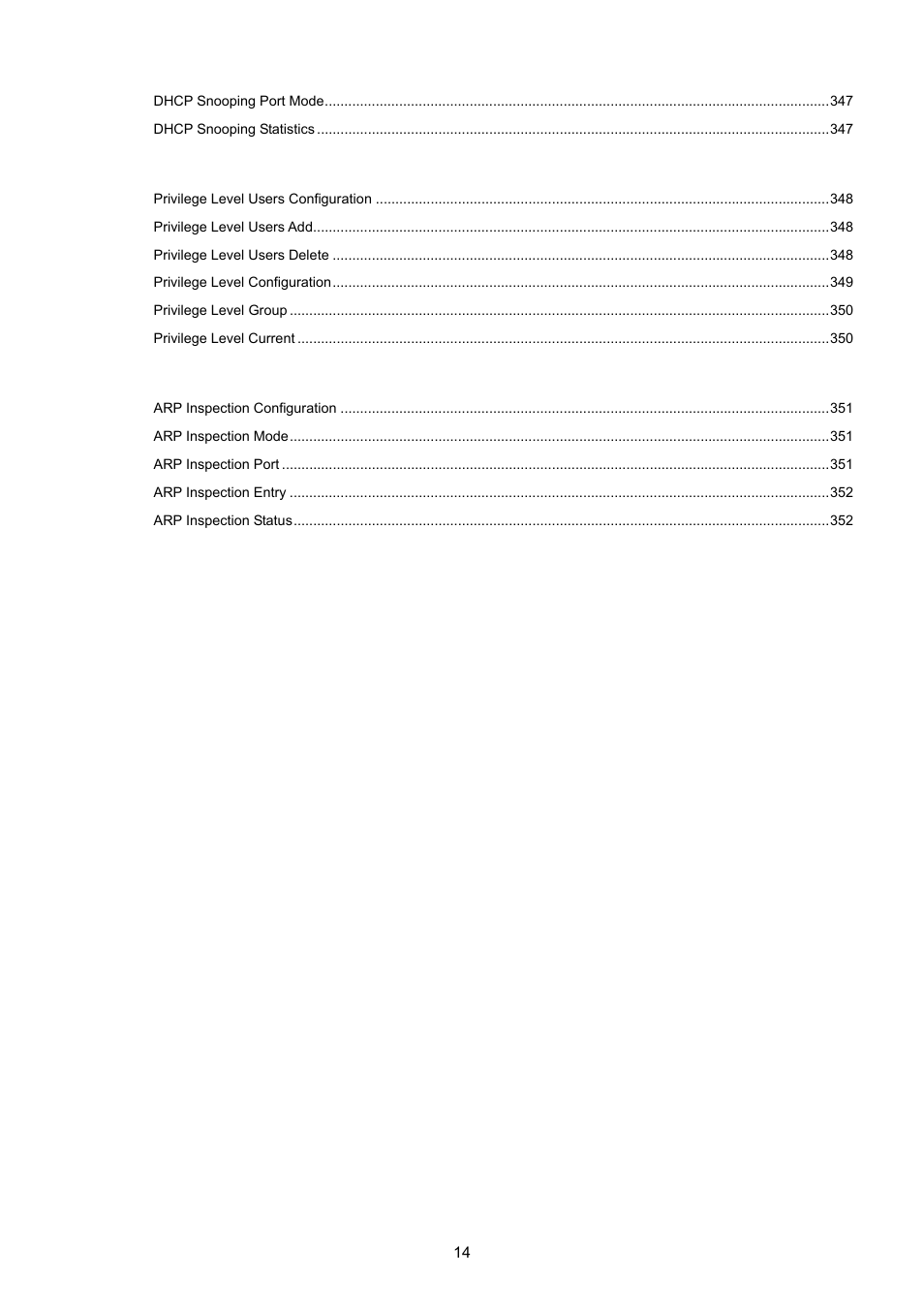 PLANET WGSD-8020 User Manual | Page 14 / 373
