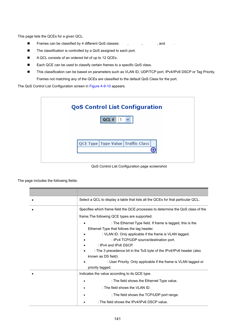 3 qos control list configuration | PLANET WGSD-8020 User Manual | Page 141 / 373