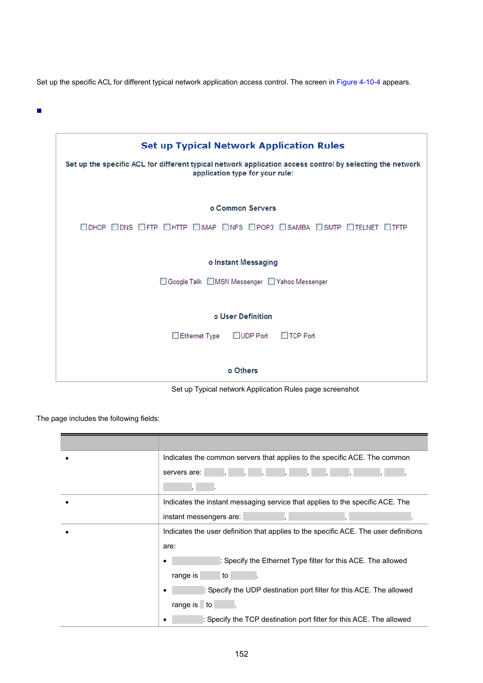 3 set up typical network application rules | PLANET WGSD-8020 User Manual | Page 152 / 373