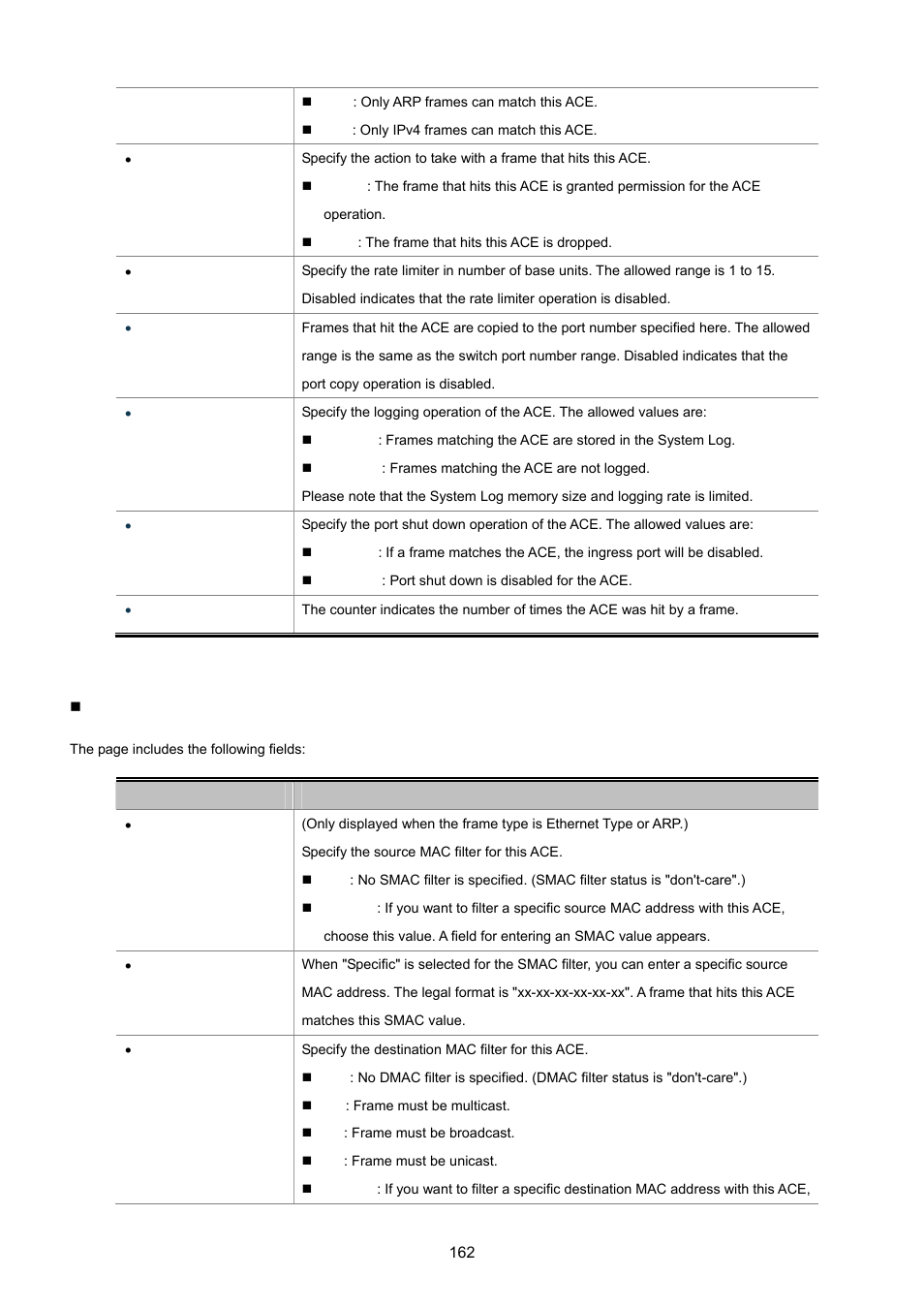 PLANET WGSD-8020 User Manual | Page 162 / 373