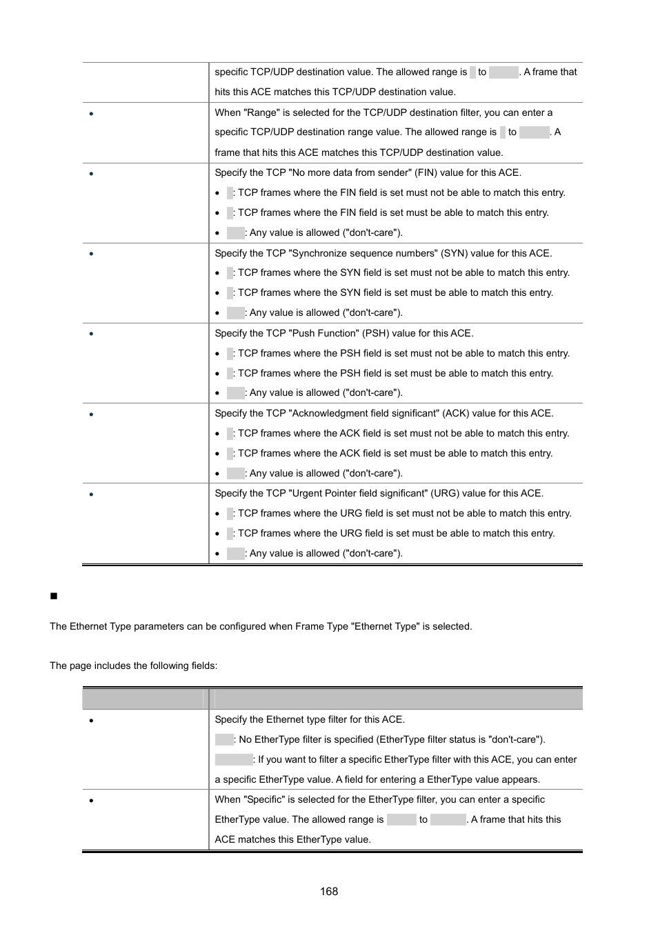 PLANET WGSD-8020 User Manual | Page 168 / 373