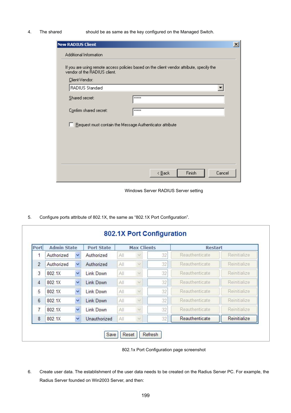 PLANET WGSD-8020 User Manual | Page 199 / 373