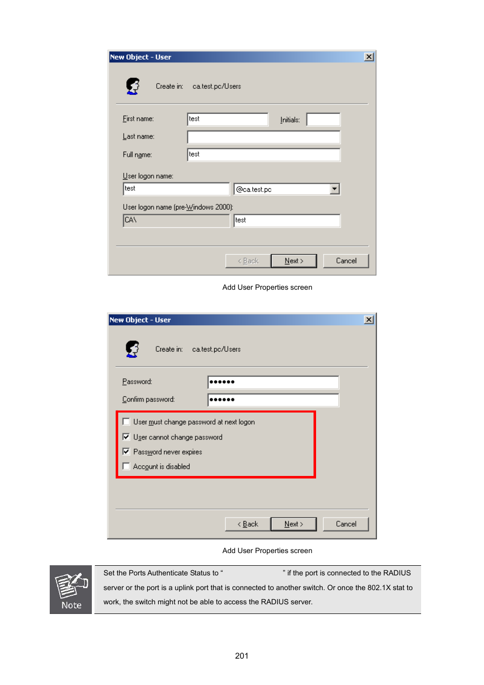 PLANET WGSD-8020 User Manual | Page 201 / 373