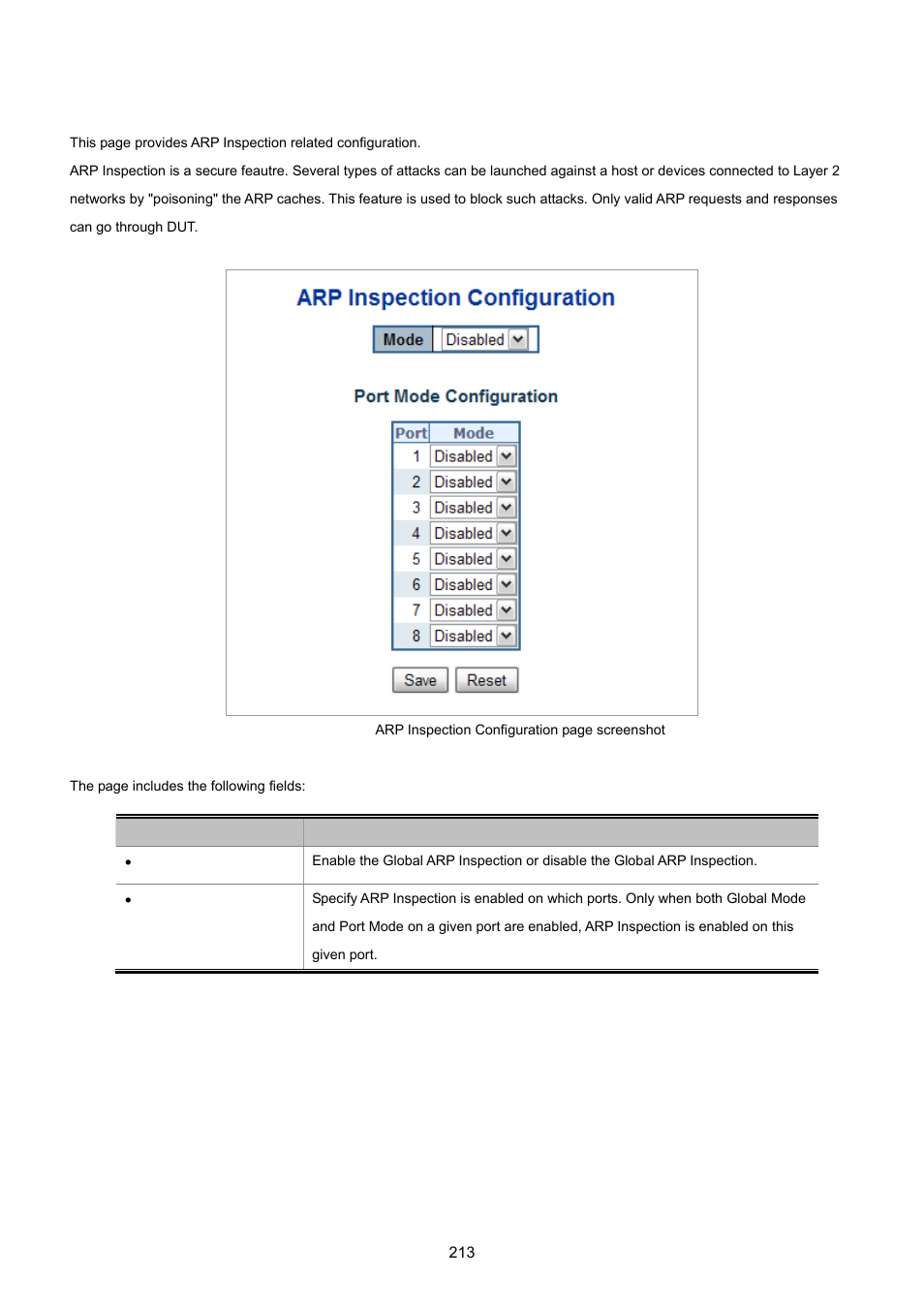 9 arp inspection | PLANET WGSD-8020 User Manual | Page 213 / 373