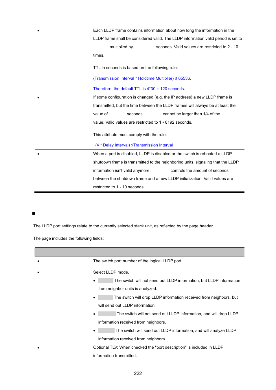 PLANET WGSD-8020 User Manual | Page 222 / 373