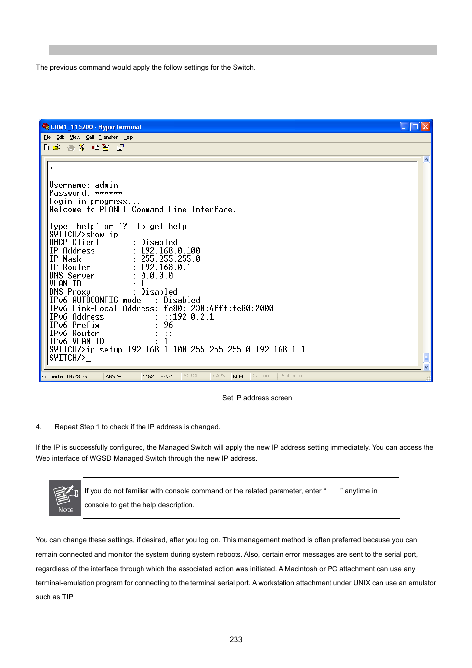 PLANET WGSD-8020 User Manual | Page 233 / 373