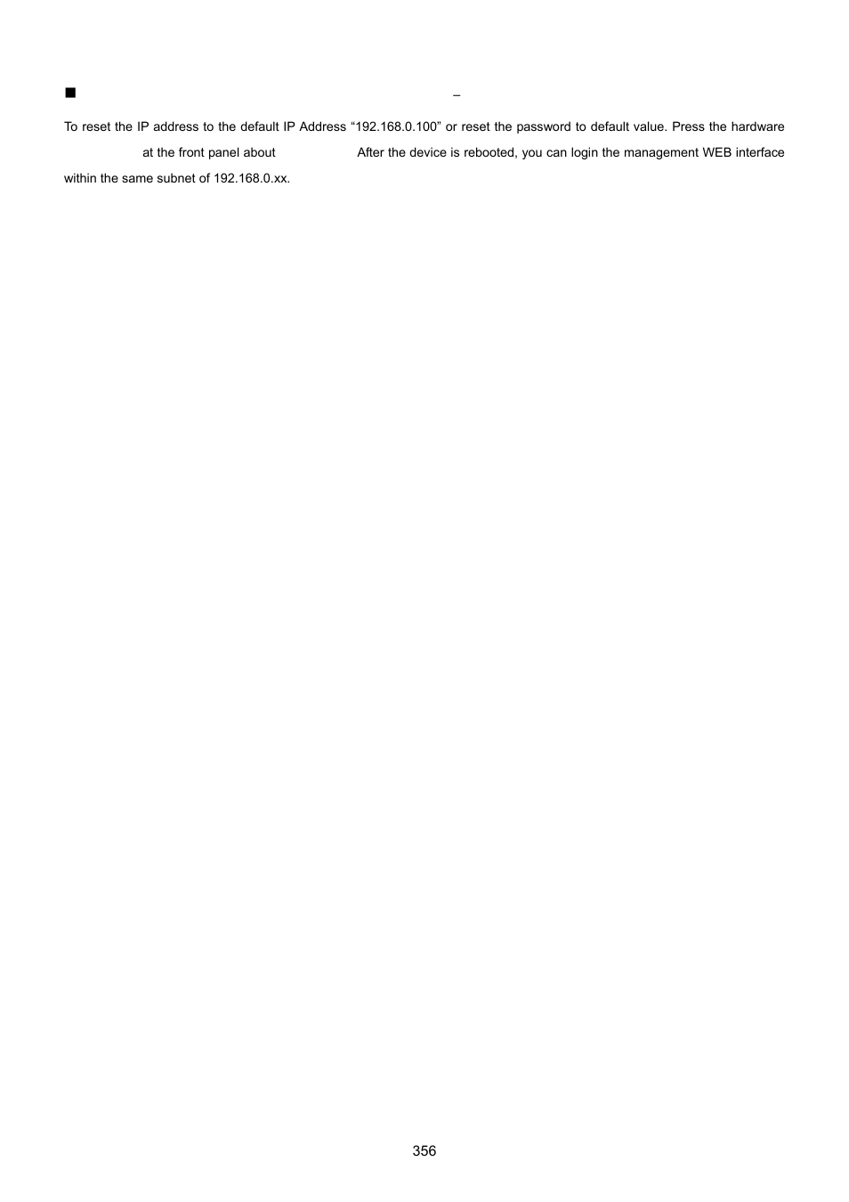 PLANET WGSD-8020 User Manual | Page 356 / 373