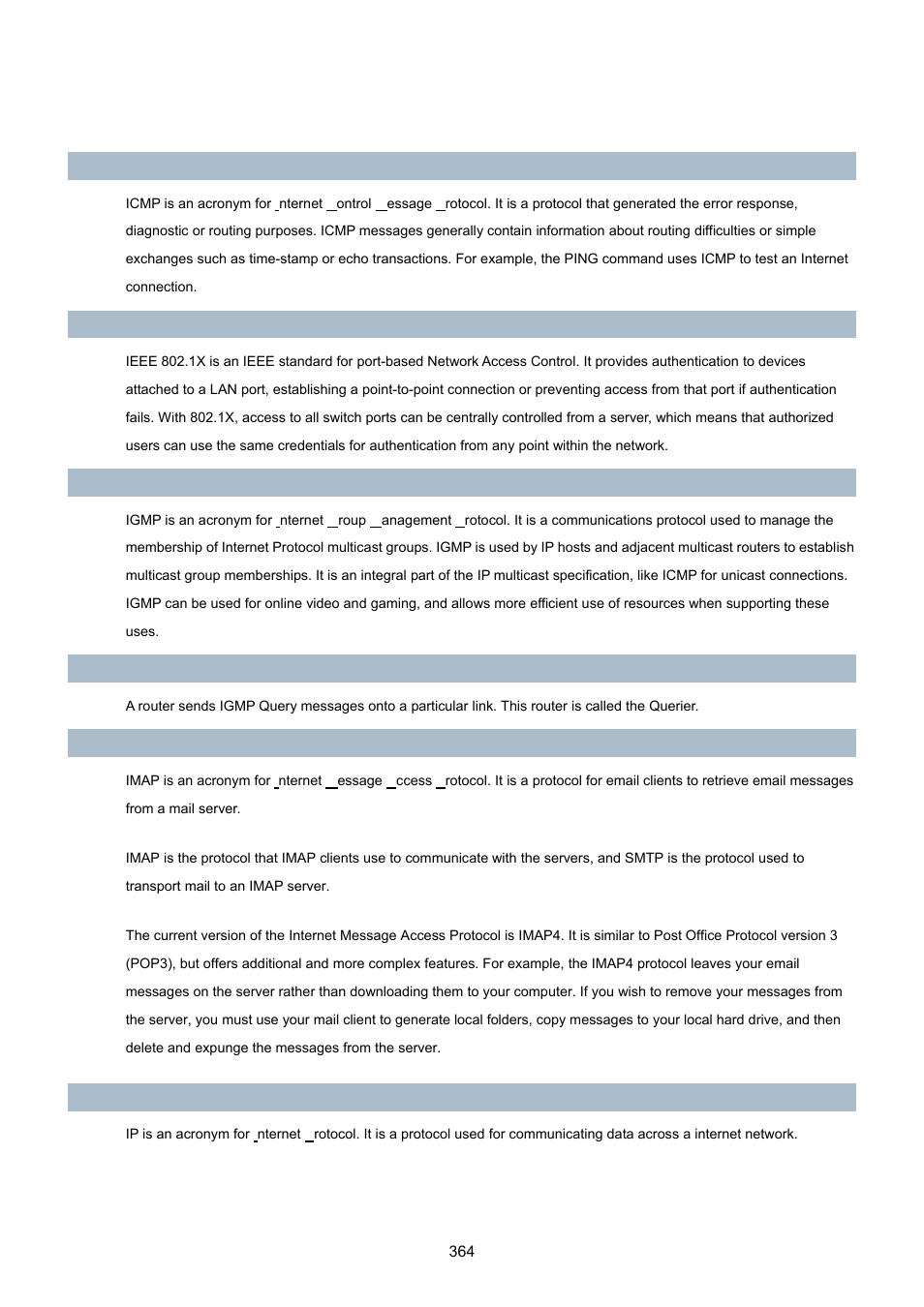 PLANET WGSD-8020 User Manual | Page 364 / 373