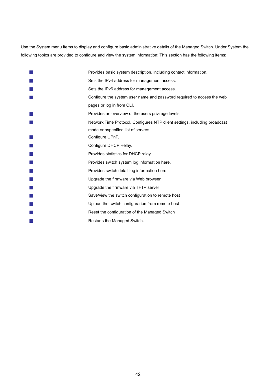 2 system | PLANET WGSD-8020 User Manual | Page 42 / 373