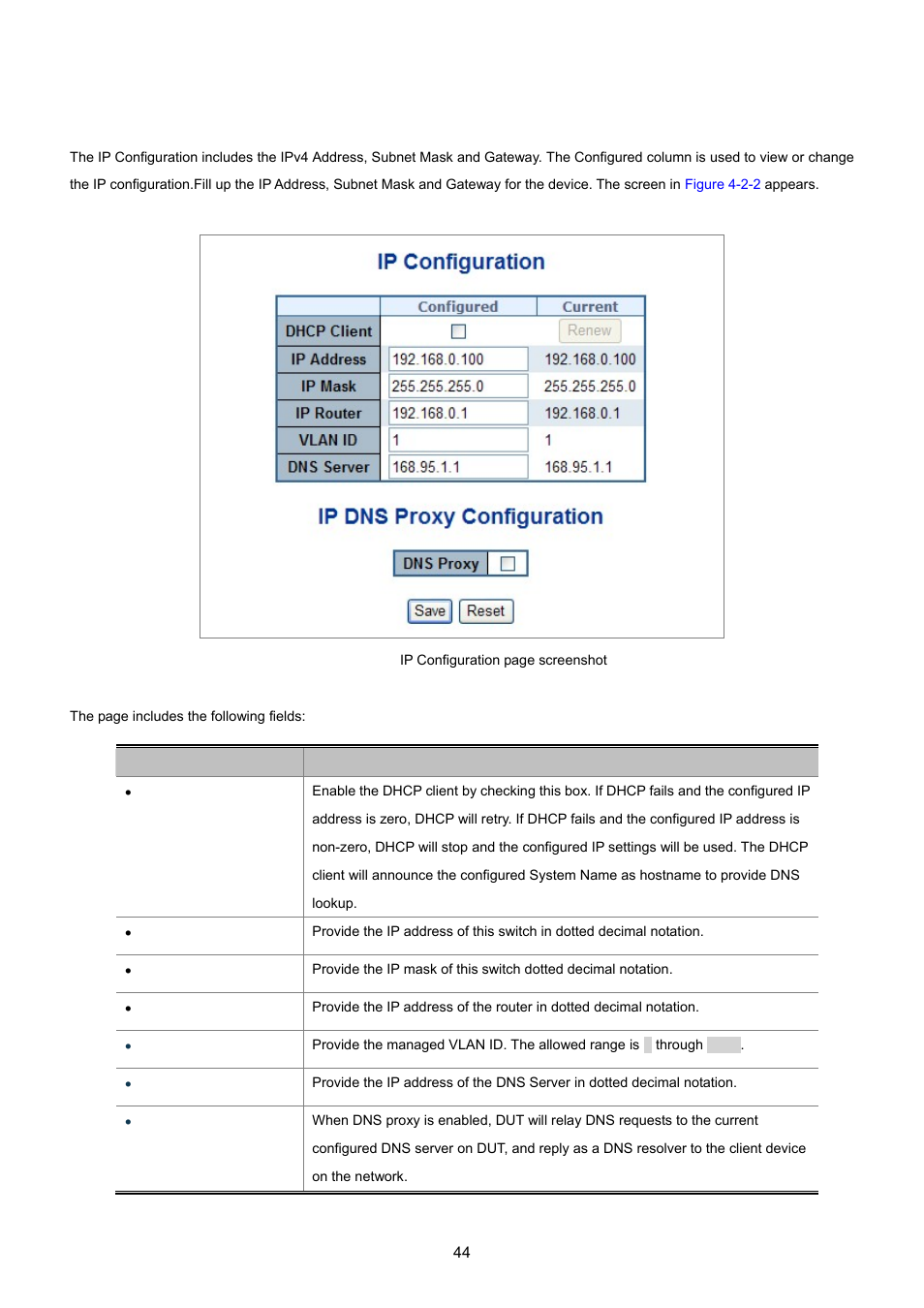 2 ip configuration | PLANET WGSD-8020 User Manual | Page 44 / 373